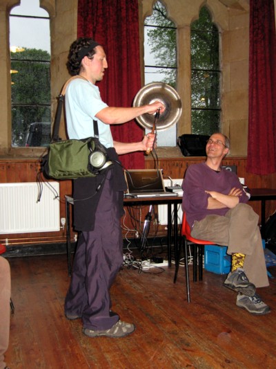 Sheen curlew sounds project - equipment demo